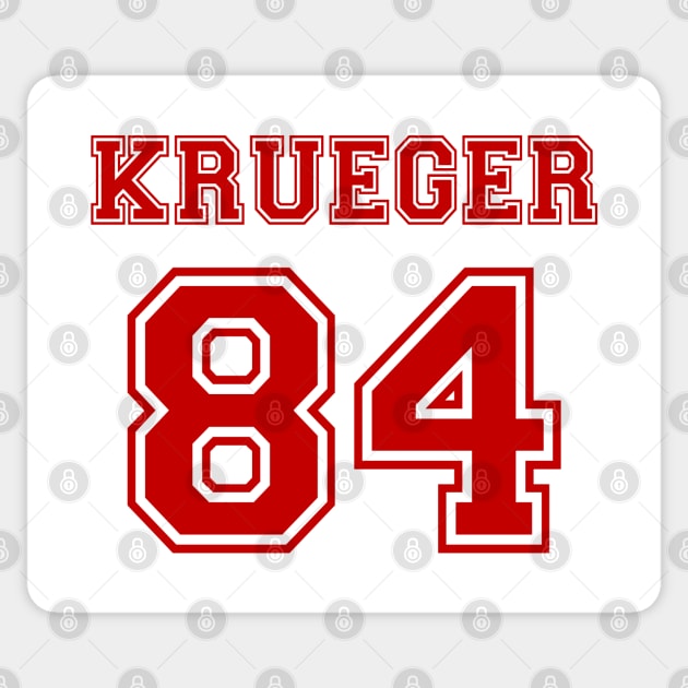 Krueger 84 Sticker by SunsetSurf